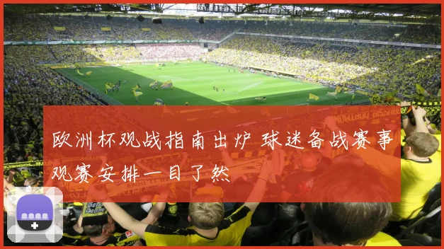 欧洲杯观战指南出炉 球迷备战赛事观赛安排一目了然